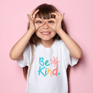 Schattig Be Kind Peuter Meisjes T-shirt