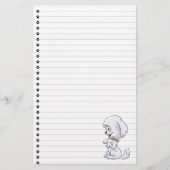 Schattig beeld van poppenkast briefpapier (Voorkant)