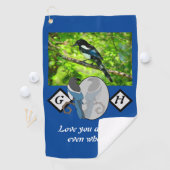 Schattig beeldschermglas met magnetisch scherm Fot Golfhanddoek (Insitu)