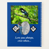 Schattig beeldschermglas met magnetisch scherm Fot Planner (Achterkant)