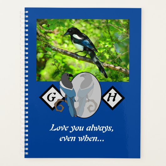 Schattig beeldschermglas met magnetisch scherm Fot Planner (Voorkant)