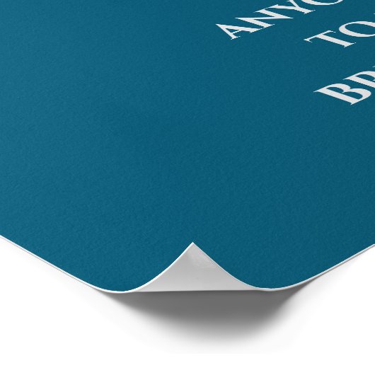 Schattig Beer afdrukken, Poster papier met toegevo (Hoek)