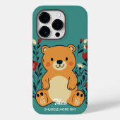 Schattig Beer Charm - Gezellige & Schattigee Vibes Case-Mate iPhone Case (Achterkant)