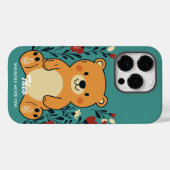 Schattig Beer Charm - Gezellige & Schattigee Vibes Case-Mate iPhone Case (Achterkant (horizontaal))