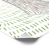 schattig beer familie perfect poster (Hoek)