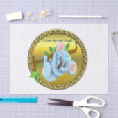 Schattig beer koala hangen aan een boomtak tissuepapier (Craft)