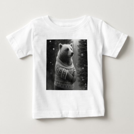 Schattig Beer met een Cozy Sweater (Voorkant)