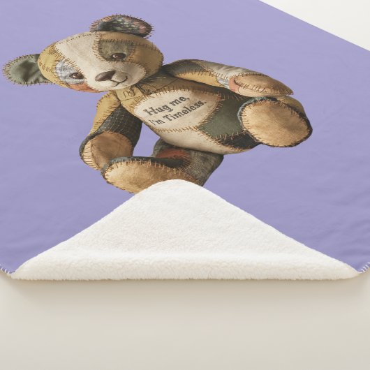 schattig beer sherpa deken (3/4)