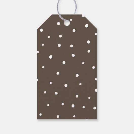 Schattig Beer thema Baby shower dank u Cadeaulabel (Achterkant)