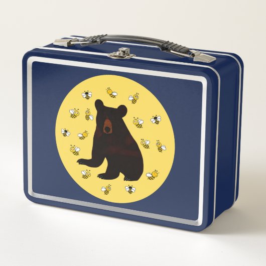 Schattig Beer van kleine honingbijen (Voorkant)
