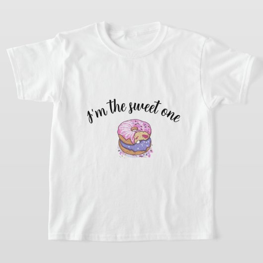 Schattig ben ik de Sweet One Toddler T-Shirt (Laagn)