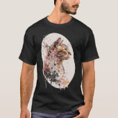 Schattig Bengaals Kat Japans Kersenbloesem Sakura  T-shirt (Voorkant)