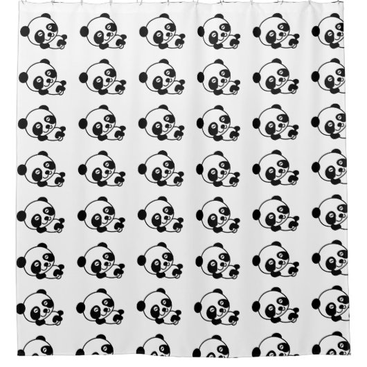 schattig beren douchegordijn (Voorkant)