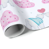 Schattig Beren — Verpakkingspapier Cadeaupapier (Rol Hoek)