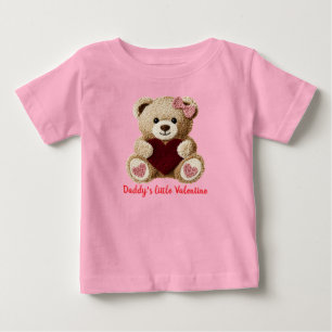 schattig berenbaby eerste Valentijnsshirt T-shirt
