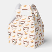 schattig betegeld klein aapfeest bedankdoosjes (Achterkant)