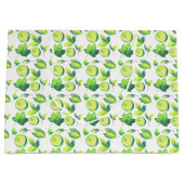 schattig betegeld limoen groot cadeauzakje (Voorkant)