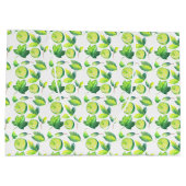 schattig betegeld limoen groot cadeauzakje (Achterkant)