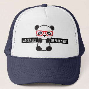 Schattig betreurenswaardig Panda-Beer betreurenswa Trucker Pet