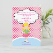 Schattig bevallen ijskaartje kaart (Staand voorkant)