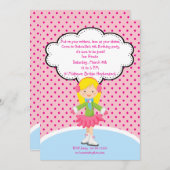 Schattig bevallen ijskaartje kaart (Voorkant / Achterkant)