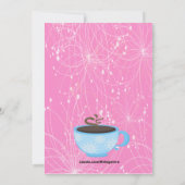 Schattig bevallen ijskaartje kaart (Achterkant)