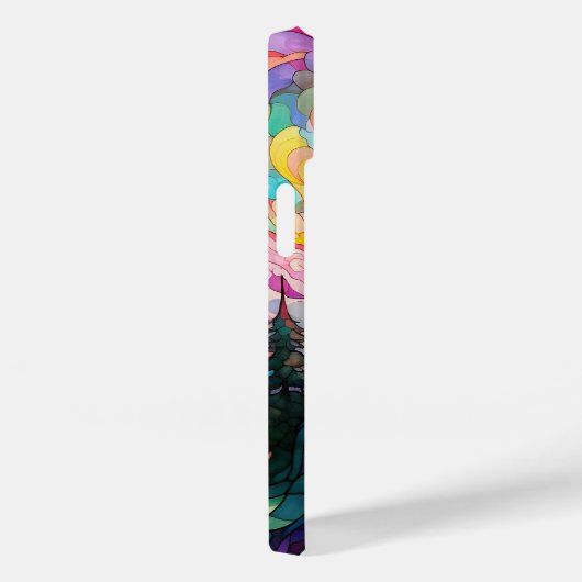 schattig bevlekt magisch kasteel Case-Mate iPhone case (Achterkant / Rechts)