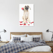 schattig, bewondering, romance, liefde, canvas afdruk (Insitu (Slaapkamer))