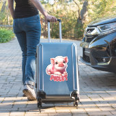 Schattig biggetje - Kwekerij Sticker (Koffer Insitu)