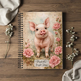 Schattig Biggetje uit het Verleden Notitieboek