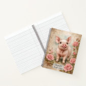 Schattig Biggetje uit het Verleden Notitieboek (Binnen)
