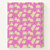 Schattig bijenhoningraat Notitieboek (Achterkant)