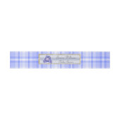 Schattig Blau Konijn Uitnodigingen Wikkel (Vlak)