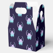 Schattig Blauw Monster Bedankdoosjes (Geopend)