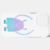 Schattig Blauw Monster Case-Mate iPhone Case (Achterkant (horizontaal))