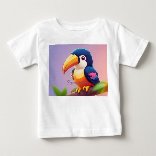 Schattig blauw Toucan (Voorkant)