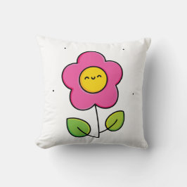 Schattig bloem kussen