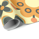 schattig bloemblaadjespatroon cadeaupapier (Rol Hoek)