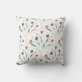 schattig bloemen patroon kussen
