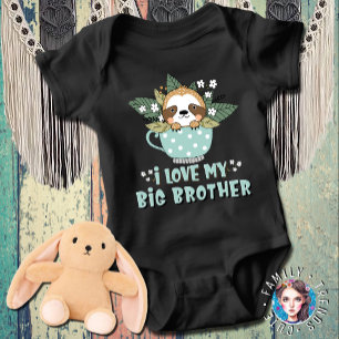 Schattig Bloemig Kawaii Wasbeer Ik Hou Van Mijn Gr Romper