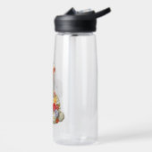 Schattig, bloemige paashaas waterfles (Links)