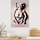  Schattig Blond Thunder_Cove Poster (Keuken)