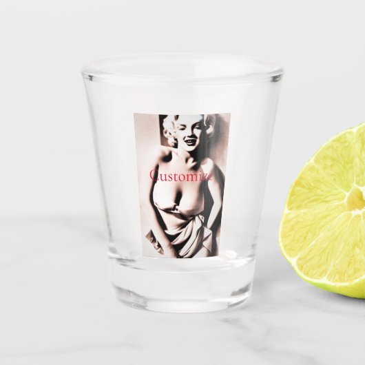  Schattig Blond Thunder_Cove Shot Glas (Voorkant)