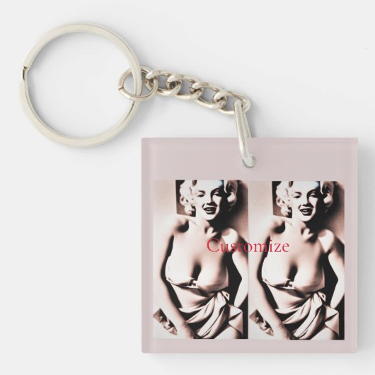  Schattig Blond Thunder_Cove Sleutelhanger (voorkant)