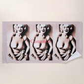  Schattig Blond Thunder_Cove Strandlaken (Voorkant)