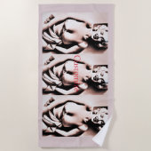  Schattig Blond Thunder_Cove Strandlaken (Voorkant)