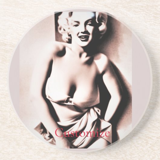  Schattig Blond Thunder_Cove Zandsteen Onderzetter (Voorkant)