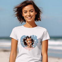 Schattig Boek Liefhebber Maatwerk Foto T-Shirt