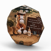 Schattig boerderij thema zwangerschapsaankondiging fotoblokken (Rechts)