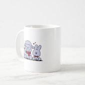 Schattig boerderijdier koffiemok (Voorkant links)